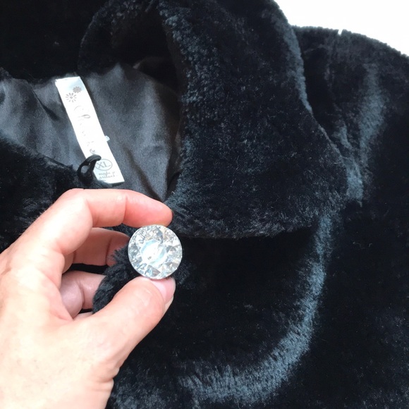 NWT/ Cherokee | faux fur shrug girl’s size XL - Picture 8 of 11